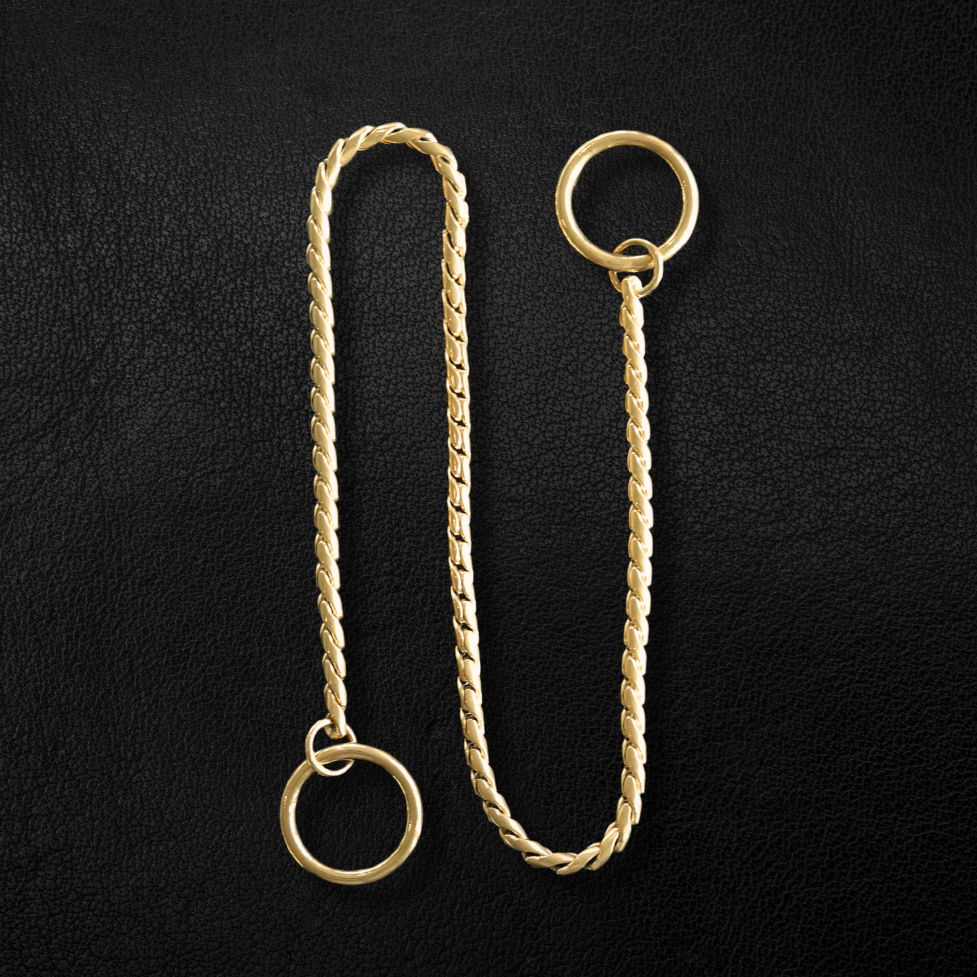 Gold Slip Collar - Canine Cubans