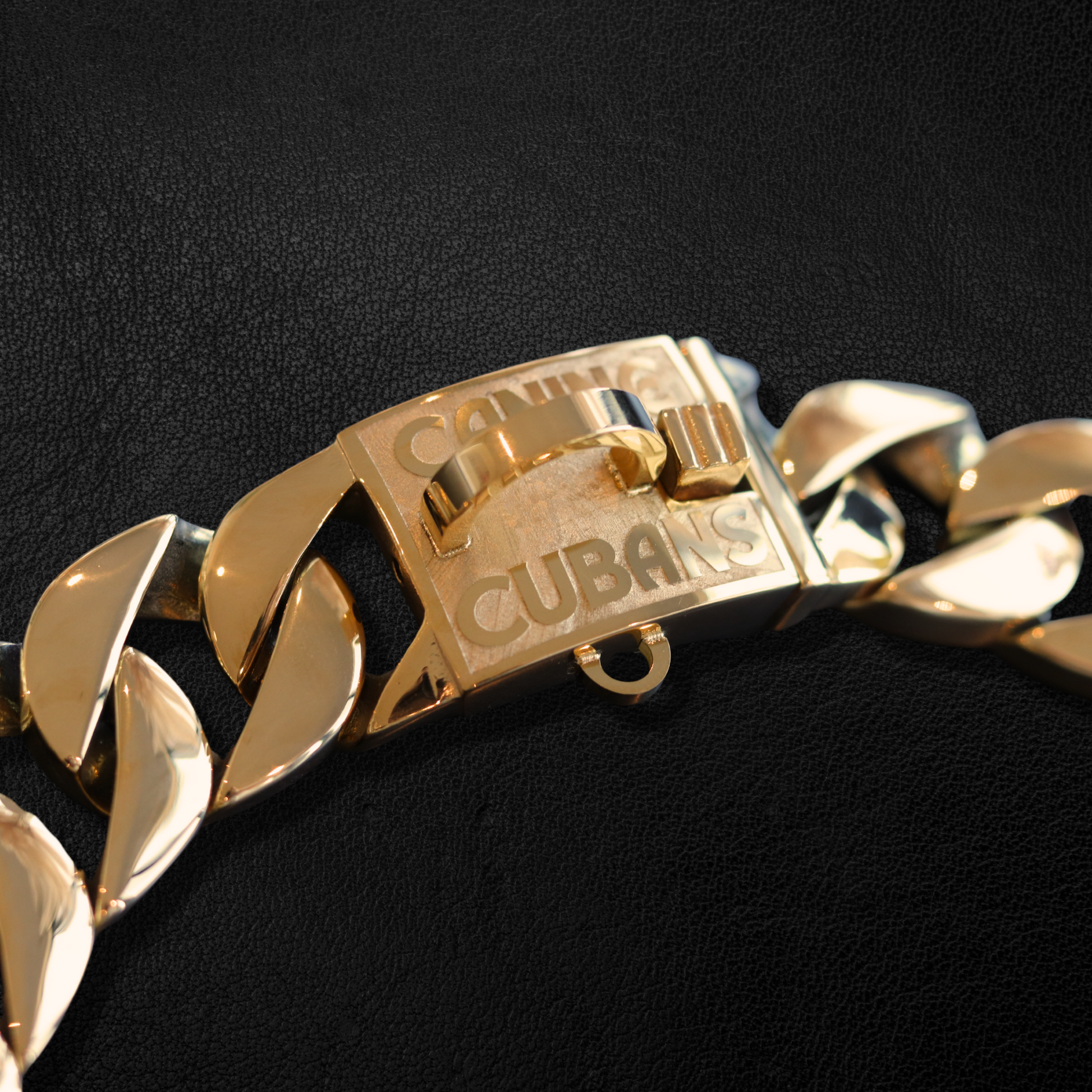 25mm Gold Mid & Mighty Chain - Canine Cubans