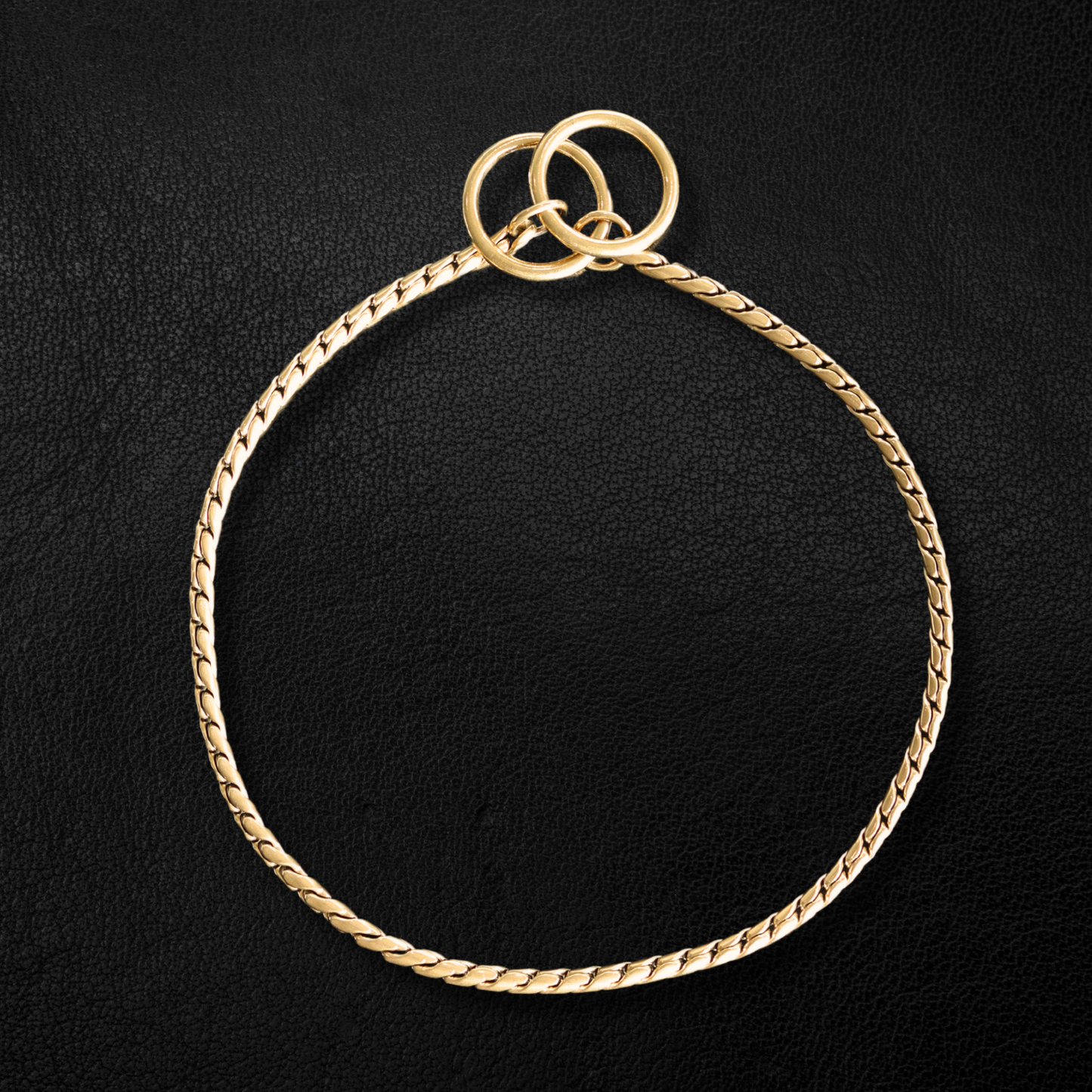 Gold Slip Collar - Canine Cubans