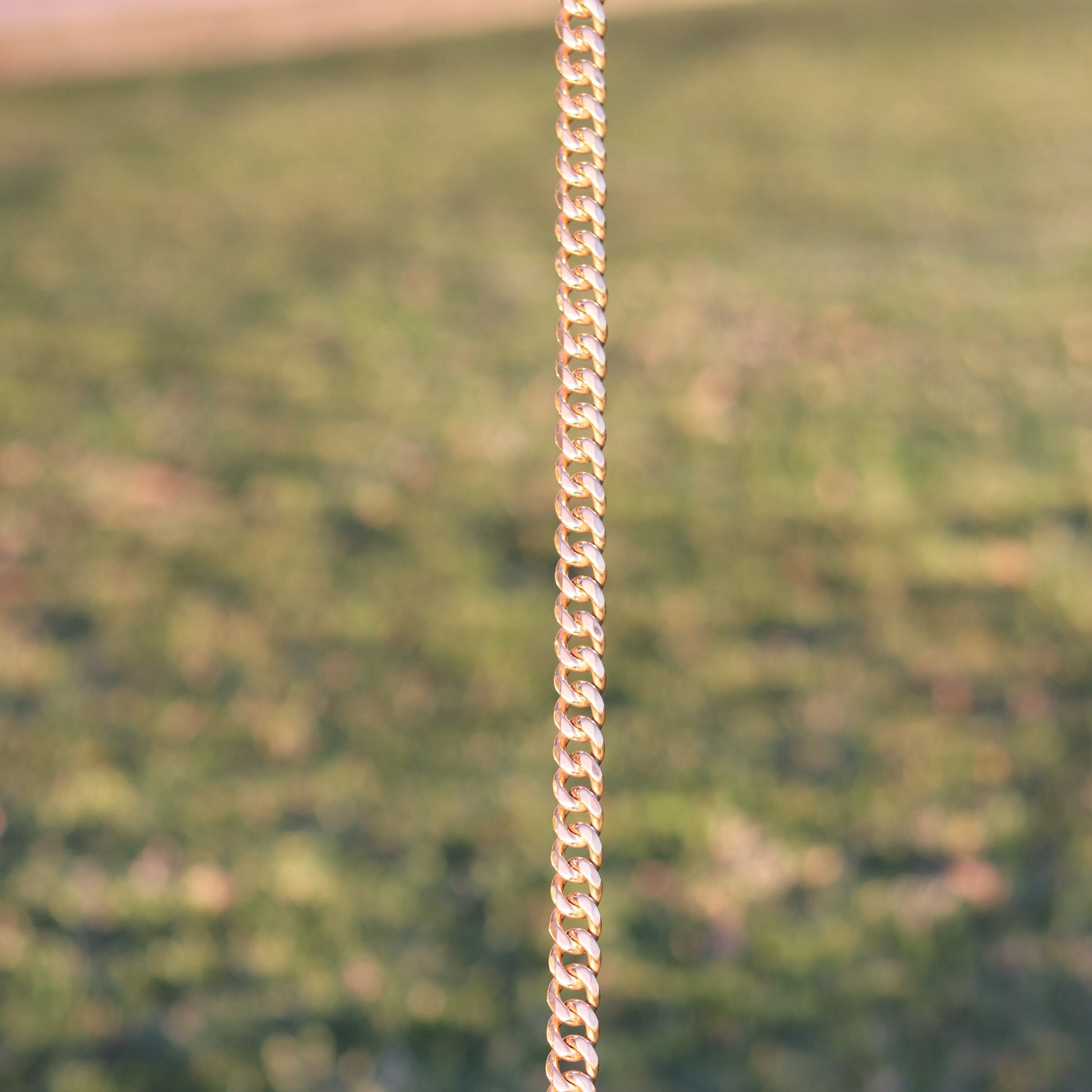 15mm Gold Cuban Link Leash - Canine Cubans