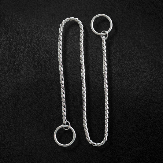 Silver Slip Collar - Canine Cubans